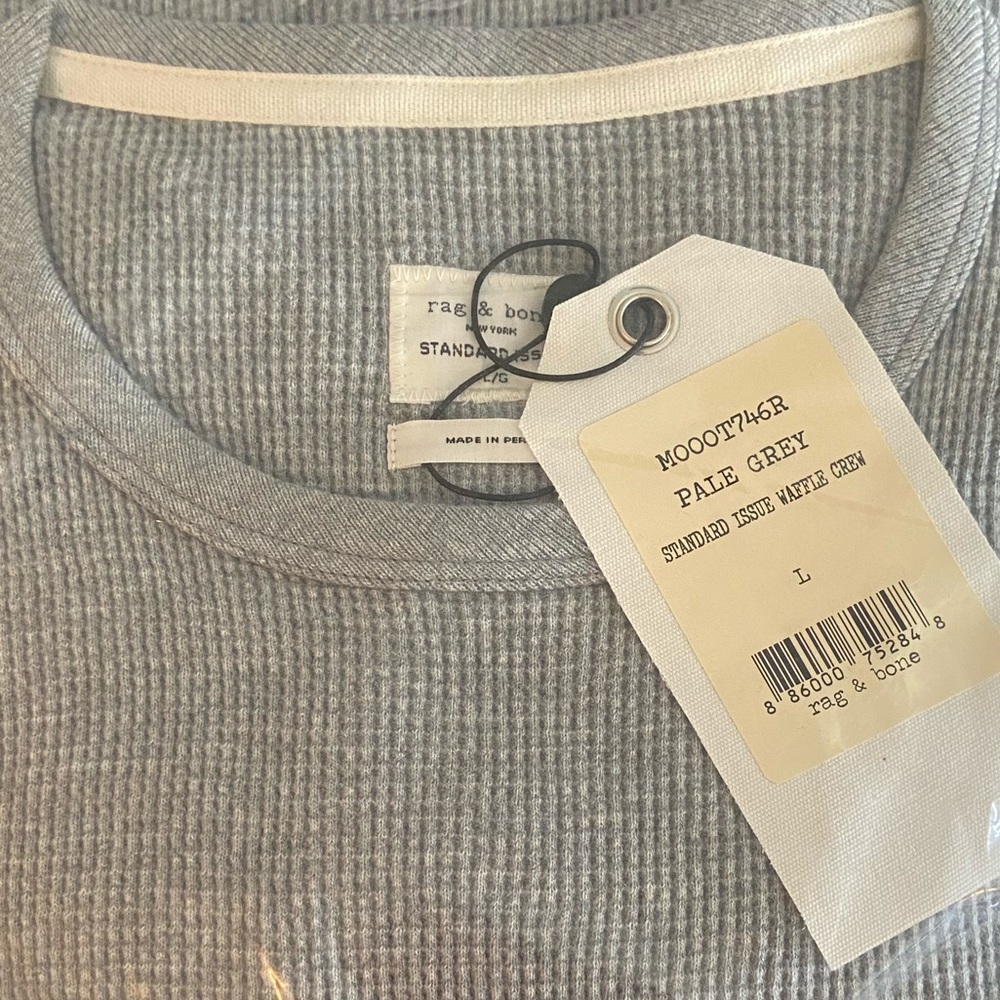 Rag & Bone Standard Issue Waffle Crew